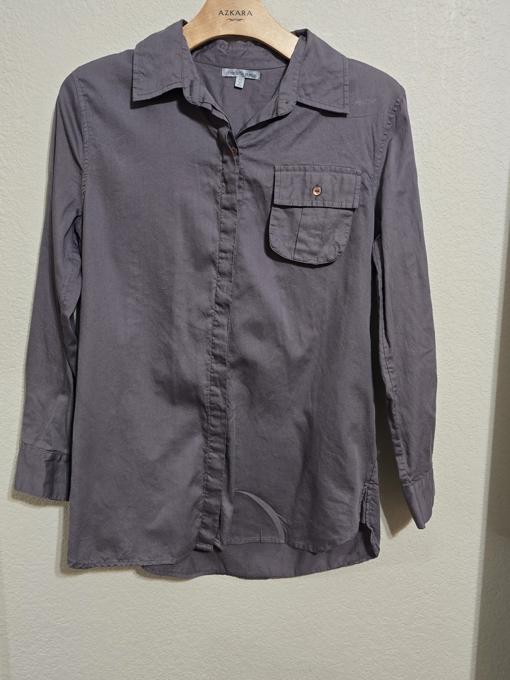 Charlotte Russe Light Mauve Top